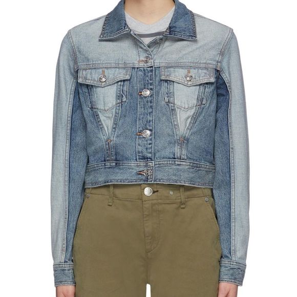 Current/Elliott ‘The Reversed’ Jean Jacket - Picture 2 of 9
